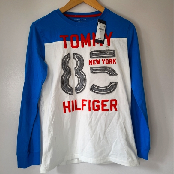 Tommy Hilfiger Youth XL (16-18) Longsleeve T-Shirt - Picture 1 of 3